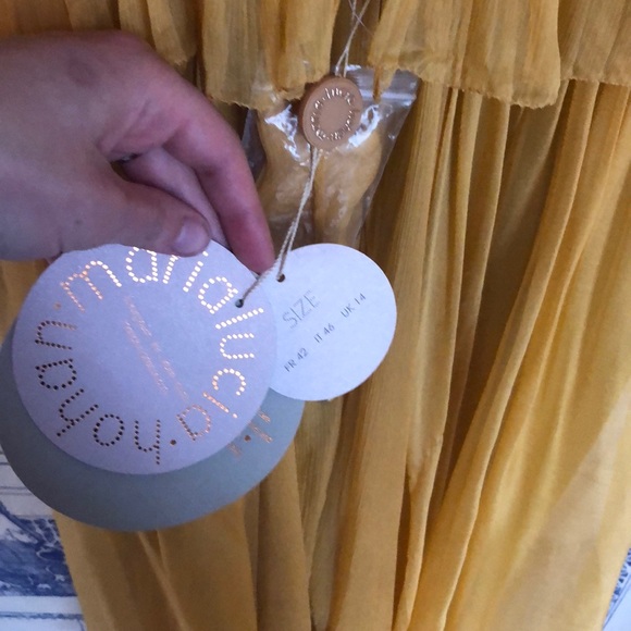 Maria Lucia Hohan Marigold Kamille silk dress - Picture 6 of 7